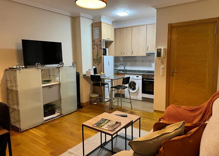 Centrico Con Parking Y Wifi ツ By Rias Baixas Apartmán *